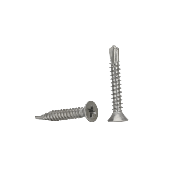 SS410 Phillip CSK Kepala Pengeboran Self Window Screws